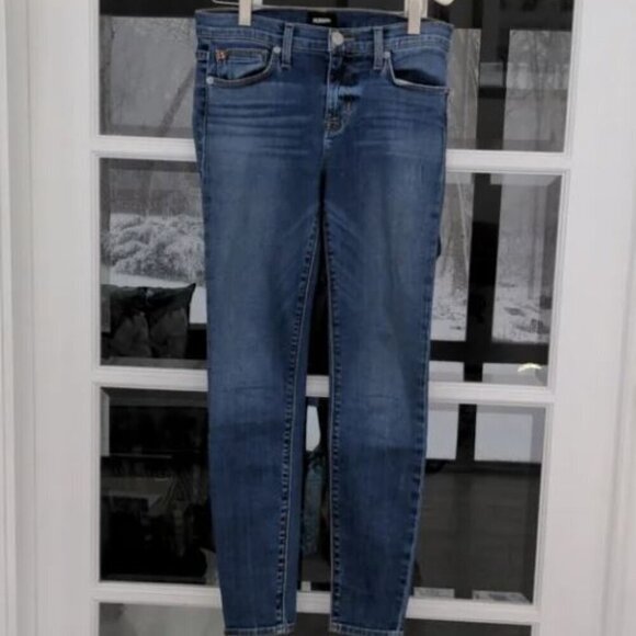 Hudson Womens Skinny Jeans Size 26 Stretch Denim Blue - Picture 1 of 5